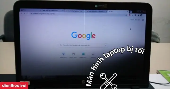 Đèn Màn Hình Laptop Bị Tối