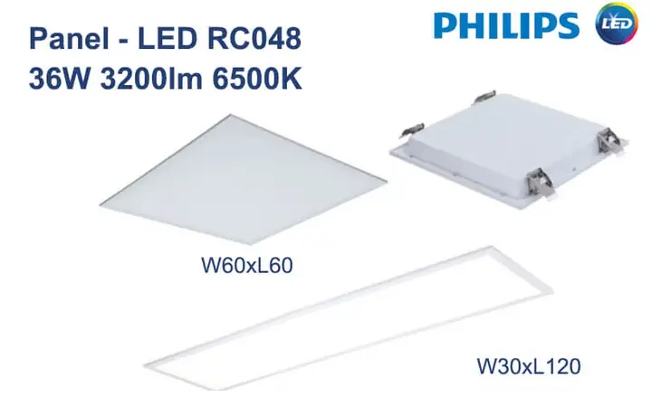 Đèn Máng Âm Trần 600x600 Philips Đèn Máng Âm Trần 600x600 Philips