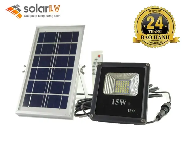 Đèn Năng Lượng Mặt Trời 15w