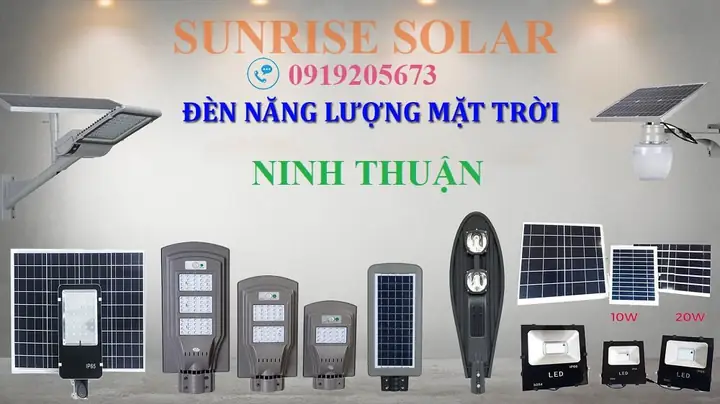 Đèn Năng Lượng Mặt Trời Ninh Thuận