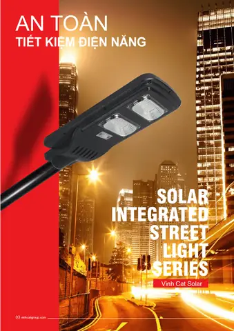 Đèn Năng Lượng Mặt Trời Vĩnh Cát Solar