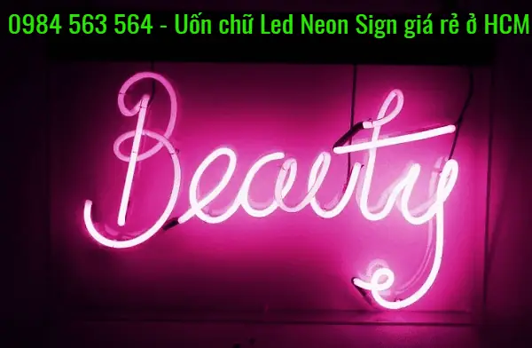 Đèn Neon Uốn Chữ Hcm
