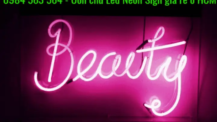 Đèn Neon Uốn Chữ Hcm