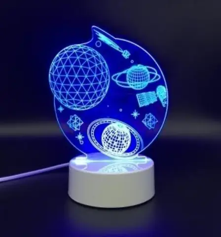 Đèn Ngủ 3d Vũ Trụ