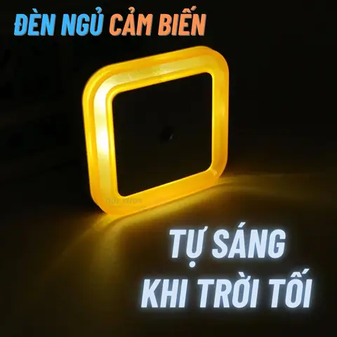 Đèn Ngủ Ánh Sáng Vàng