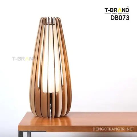 Đèn Ngủ Để Bàn Bằng Gỗ