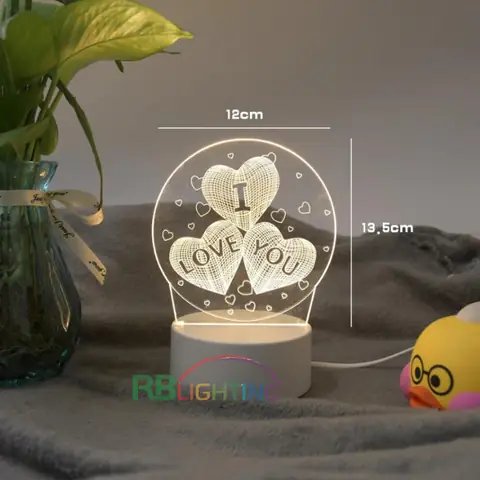 Đèn Ngủ I Love You