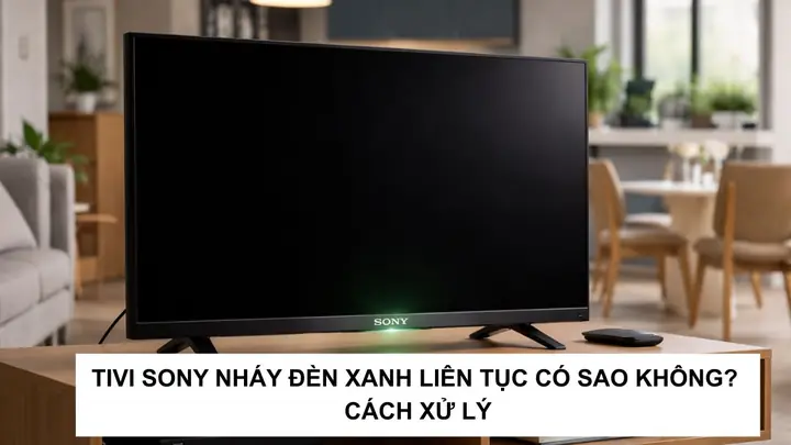 Đèn Nguồn Tivi Sony Nháy Liên Tục