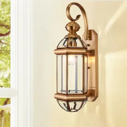 Đèn Ốp Cột Trang Trí