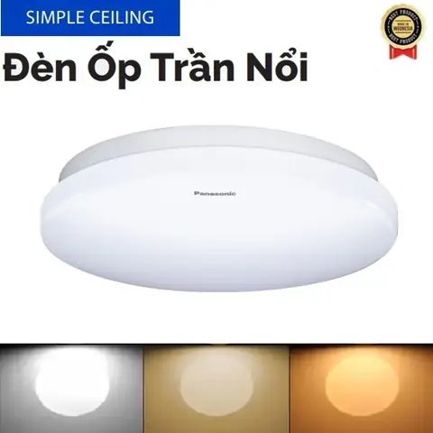 Đèn Ốp Trần 3 Màu