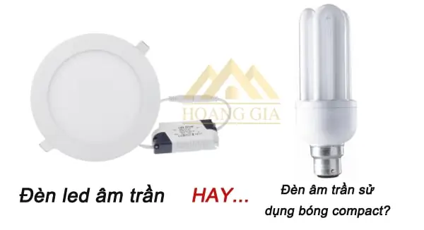 Đèn Ốp Trần Bóng Compact