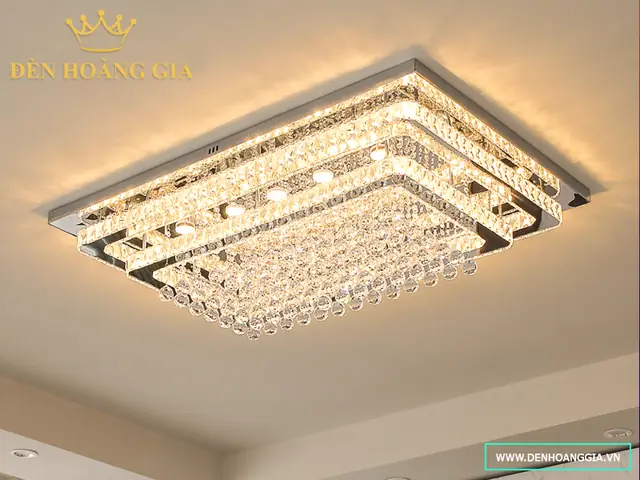 Đèn Ốp Trần Chữ Nhật