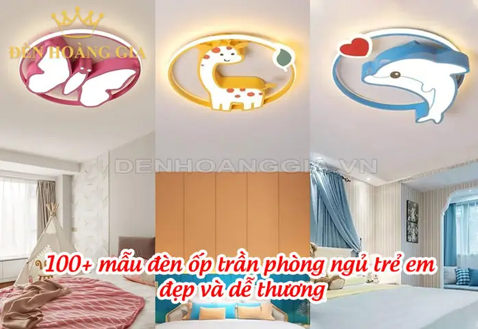 Đèn Ốp Trần Phòng Trẻ Em