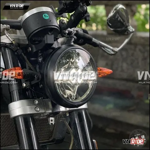 Đèn Pha Độ Cafe Racer
