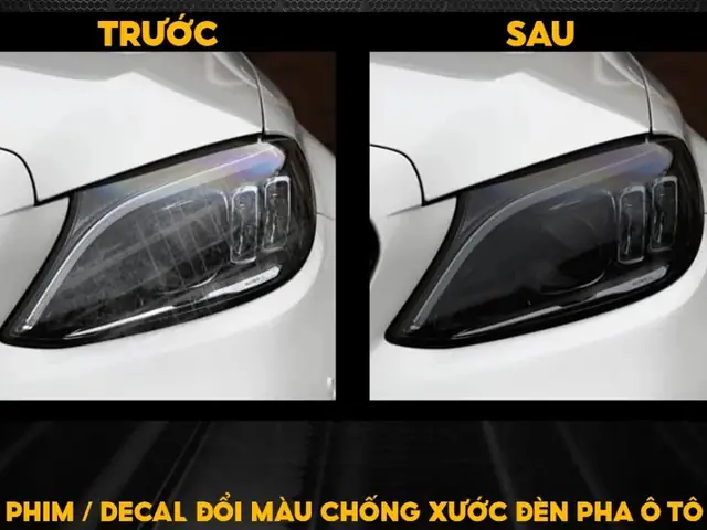 Đèn Pha Đổi Màu Xe Máy