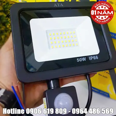 Đèn Pha Led Cảm Ứng