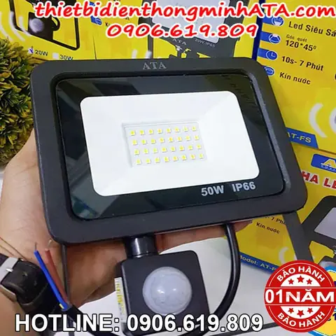 Đèn Pha Led Cảm Ứng