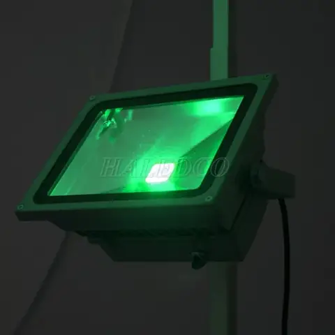 Đèn Pha Led Màu Xanh