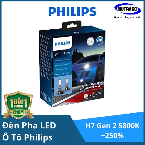 Đèn Pha Led Philips Xtreme Ultinon Đèn Pha Led Philips Xtreme Ultinon