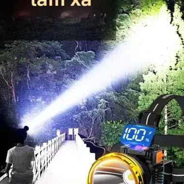Đèn Pha Led Sử Dụng Pin