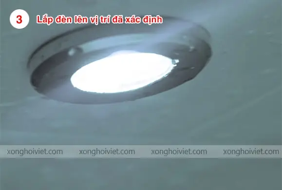 Đèn Phòng Xông Hơi Ướt