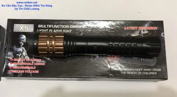 Đèn Pin Chích Điện X5