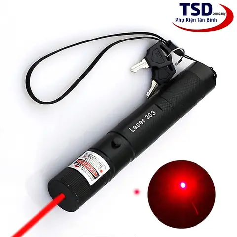 Đèn Pin Chiếu Tia Laser 303