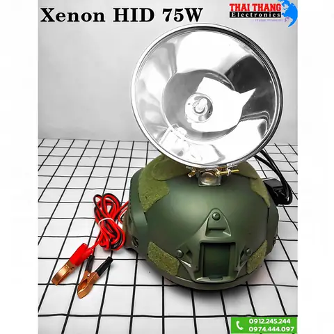 Đèn Pin Đội Đầu 12v