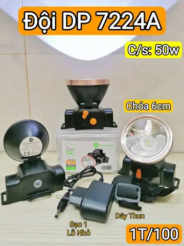 Đèn Pin Đội Đầu 50w