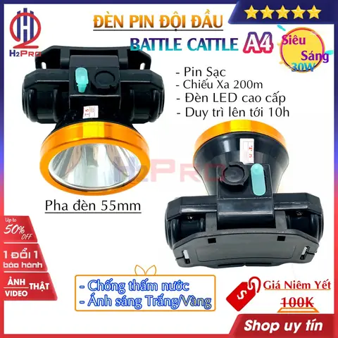 Đèn Pin Đội Đầu Siêu Sáng 30w