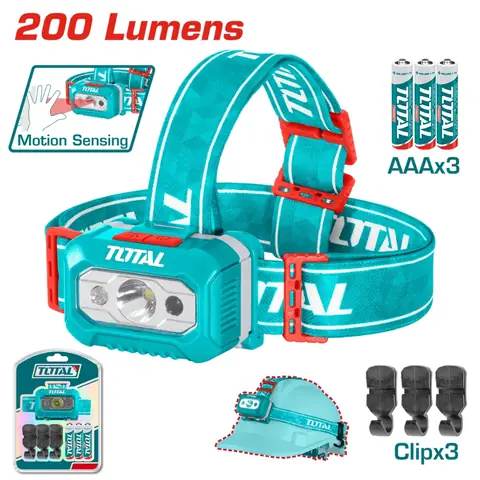 Đèn Pin Đội Đầu Total