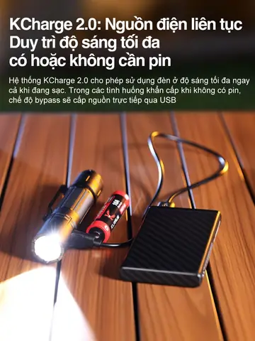 Đèn Pin Không Cần Sạc