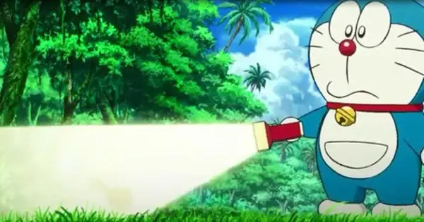 Đèn Pin Phóng To Doraemon