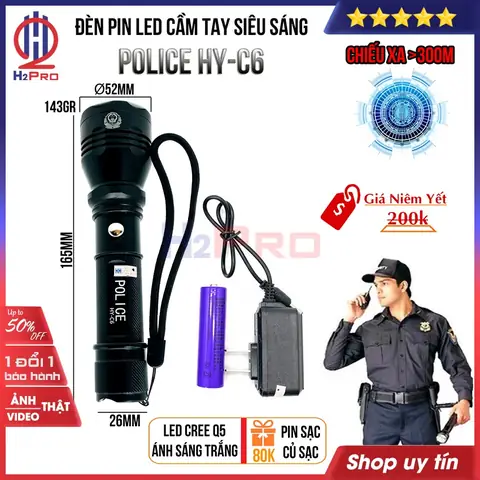 Đèn Pin Police Hy C6