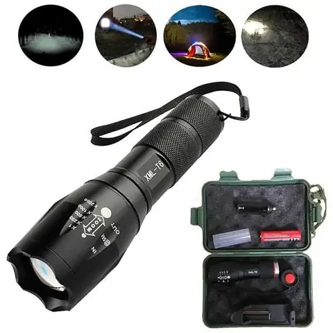 Đèn Pin Police T6 Có Sạc Full Box