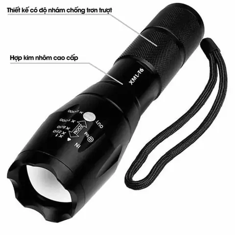 Đèn Pin Police Vỏ Nhôm