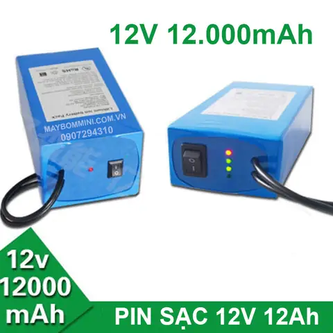 Đèn Pin Sạc Điện 12v