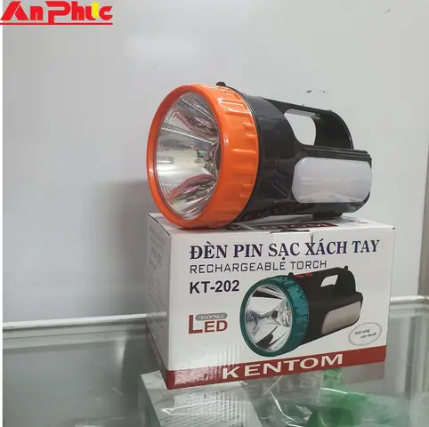 Đèn Pin Sạc Điện Kentom