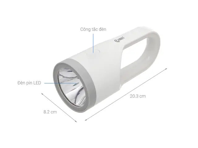 Đèn Pin Sạc Led Comet