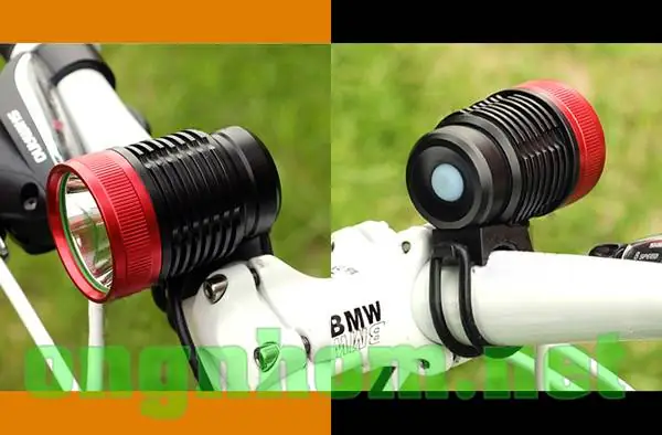 Đèn Pin Siêu Sáng Gắn Xe Máy