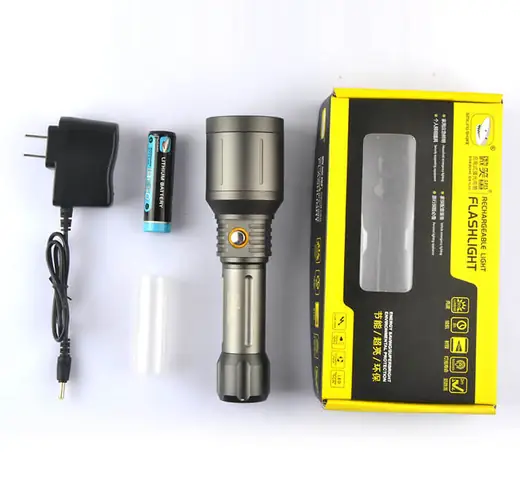 Đèn Pin Siêu Sáng Kiêm Laser Ss 3501