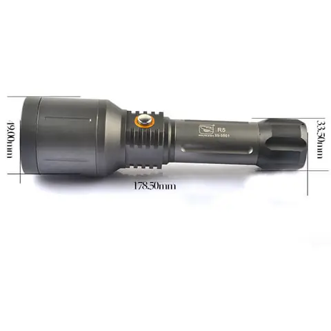 Đèn Pin Siêu Sáng Kiêm Laser Ss 3501
