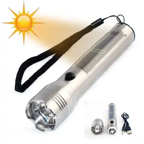 Đèn Pin Siêu Sáng Năng Lượng Mặt Trời