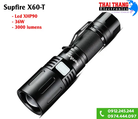 Đèn Pin Siêu Sáng Supfire