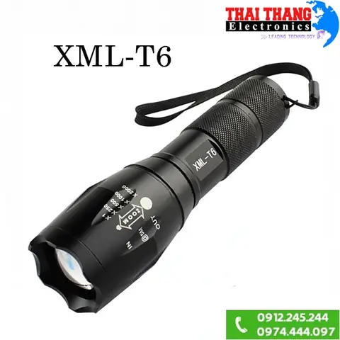 Đèn Pin Siêu Sáng Ultrafire Xml T6