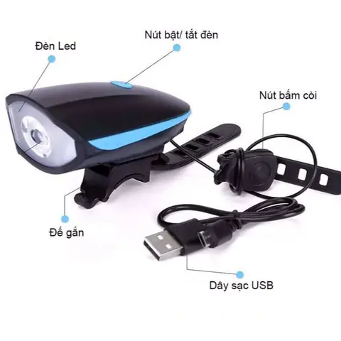 Đèn Pin Xe Đạp Chống Nước