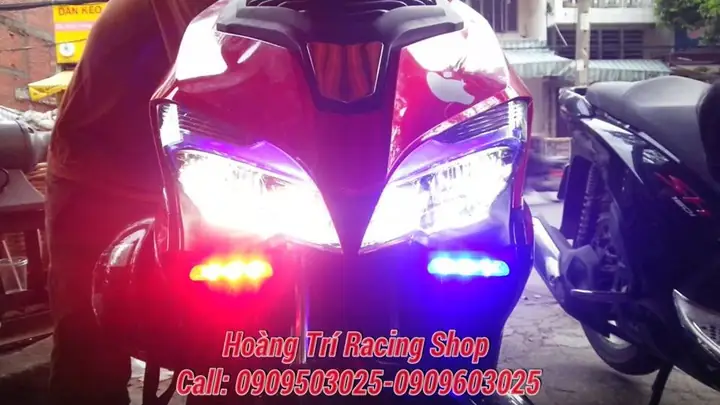 Đèn Police Gắn Xe Máy