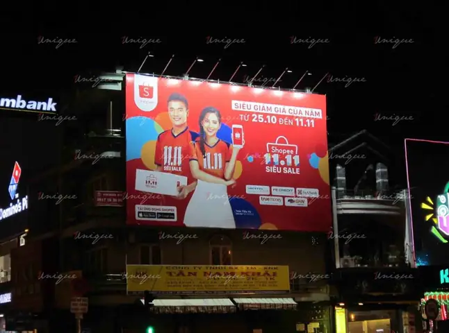 Đèn Quảng Cáo Ngoài Trời