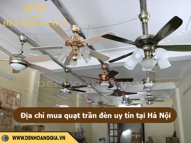 Đèn Quạt Trần Hà Nội