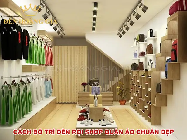 Đèn Rọi Shop Quần Áo